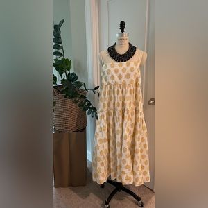 J.Crew solid beige and the application has a soft yellow color and soft pick